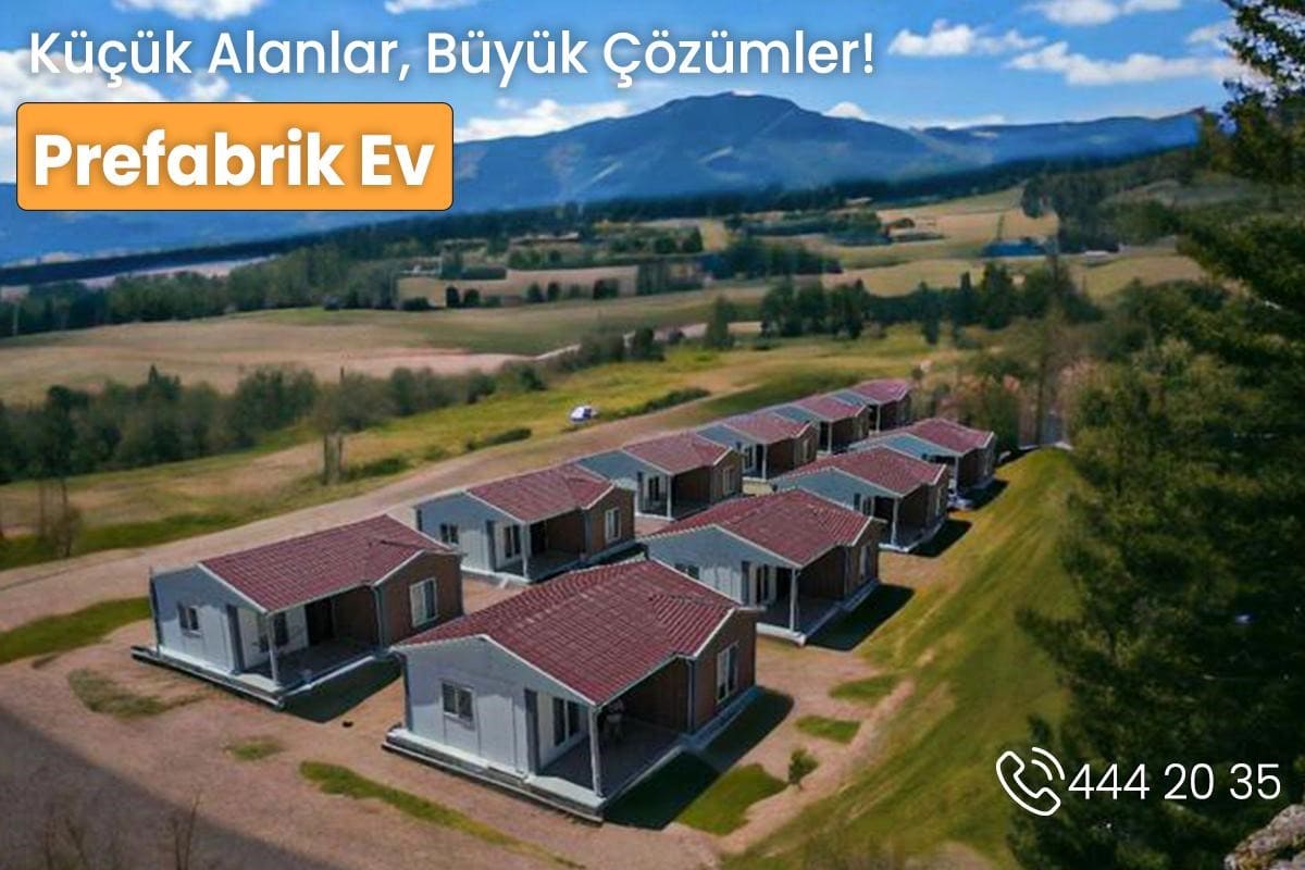 Çok Aileli ve Evsizlerin Barınma Sorunu İçin Uygun Fiyatlı Prefabrik Evler Tercih Ediliyor